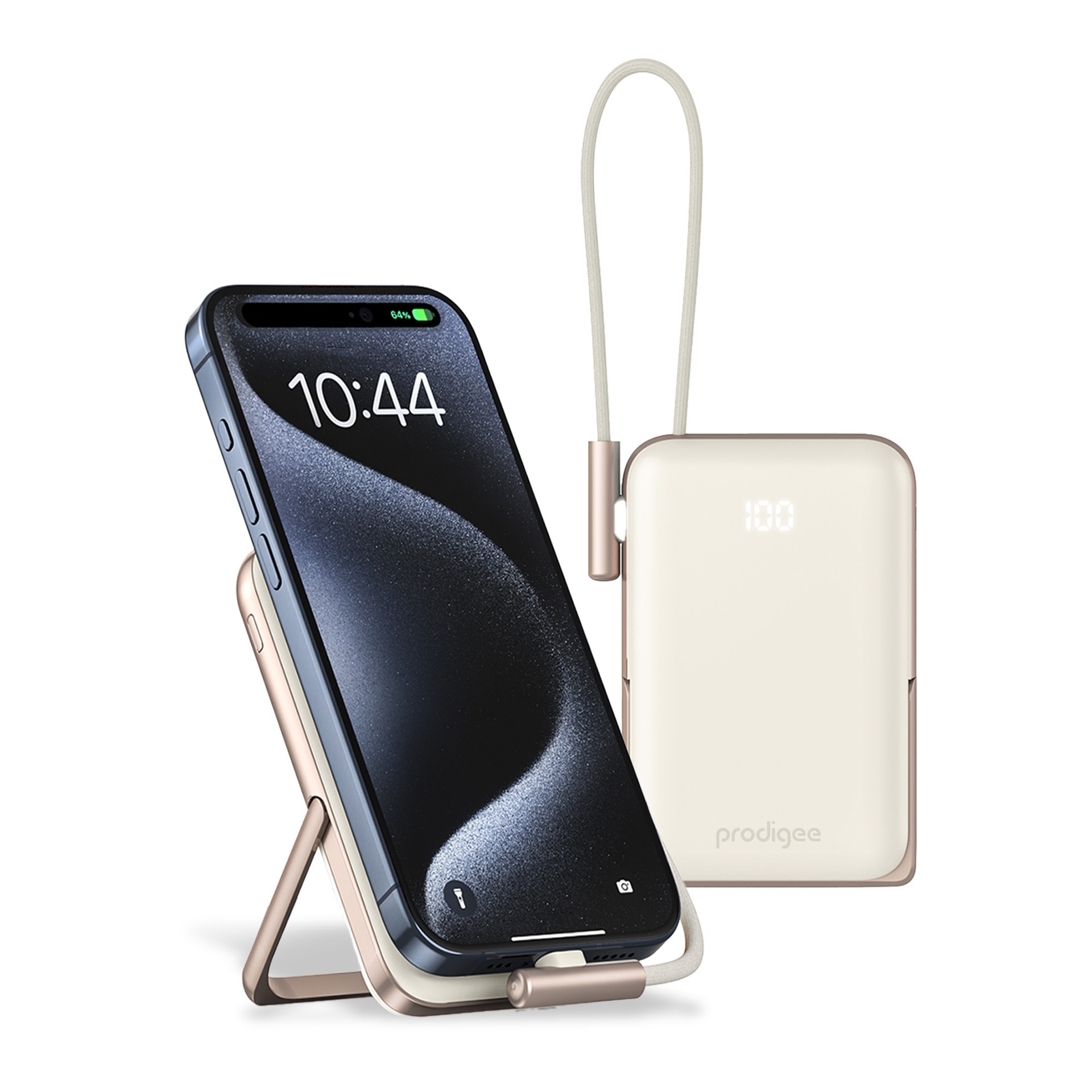 Cargador Portatil Prodigee MagPower To-Go 10000 mAh Cream