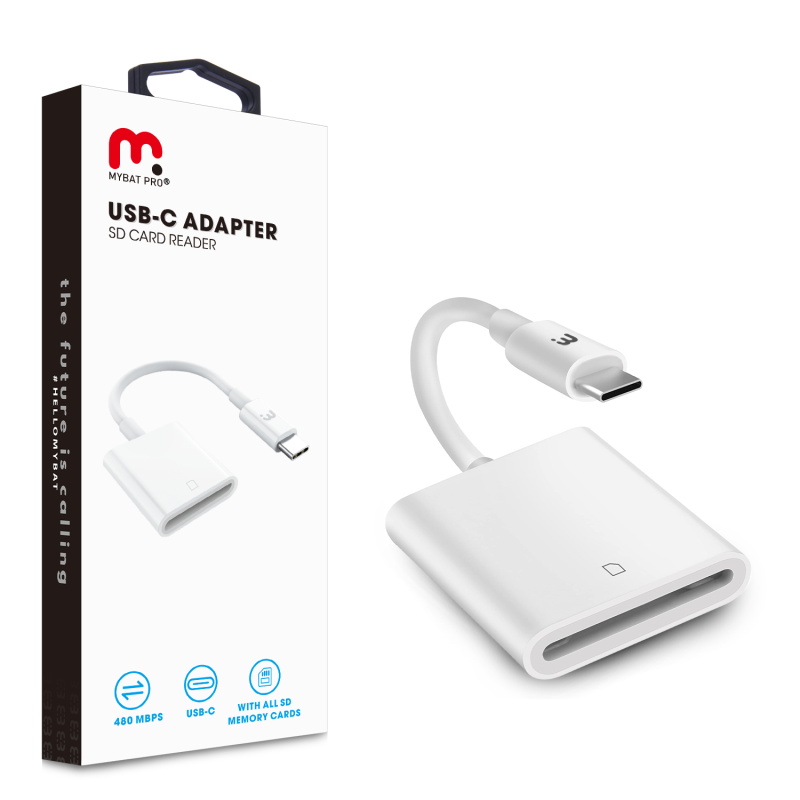 Lector de Tarjetas SD Mybat Pro USB Tipo C Blanco