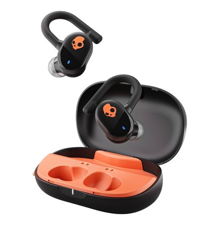 Skullcandy Push Play Active Audifonos Bluetooth Negro y Naranja