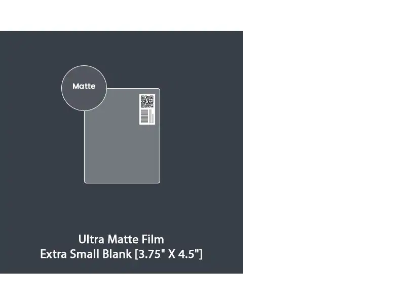 Lámina de Protección Pro Ultra Extra Small Matte