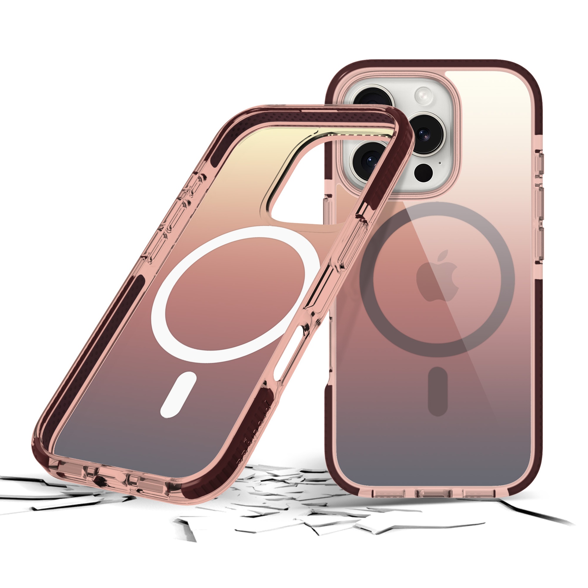 Funda Prodigee Safetee Flow para iPhone 16 Desert