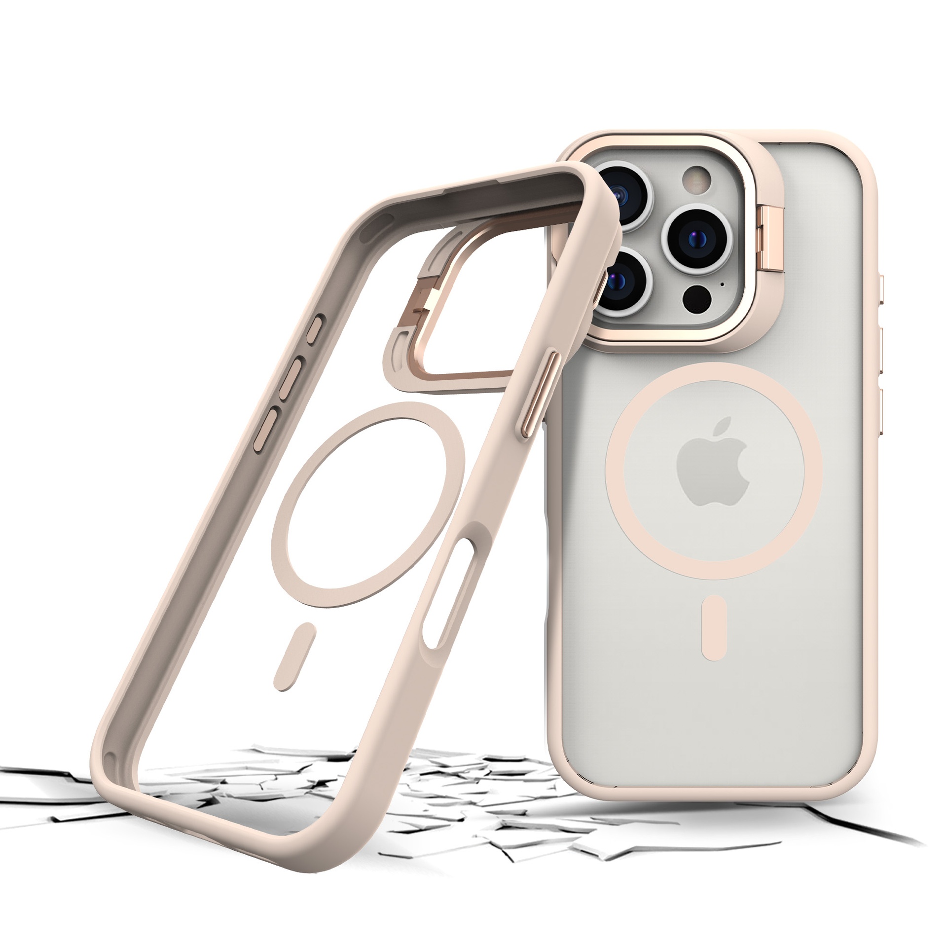 Funda Prodigee Kickit para iPhone 16 Rosado