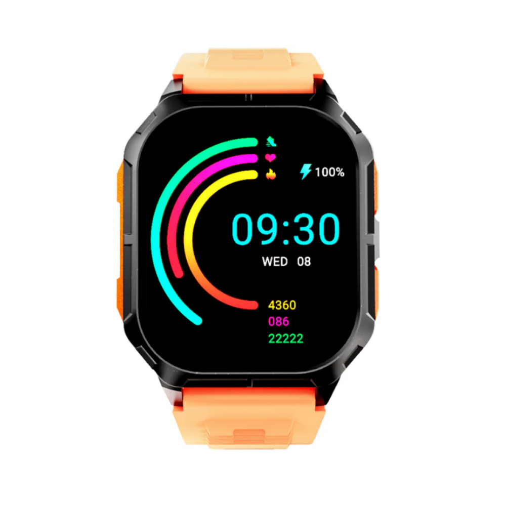 Smartwatch HiFuture Ultra3 Sport Negro y Naranja