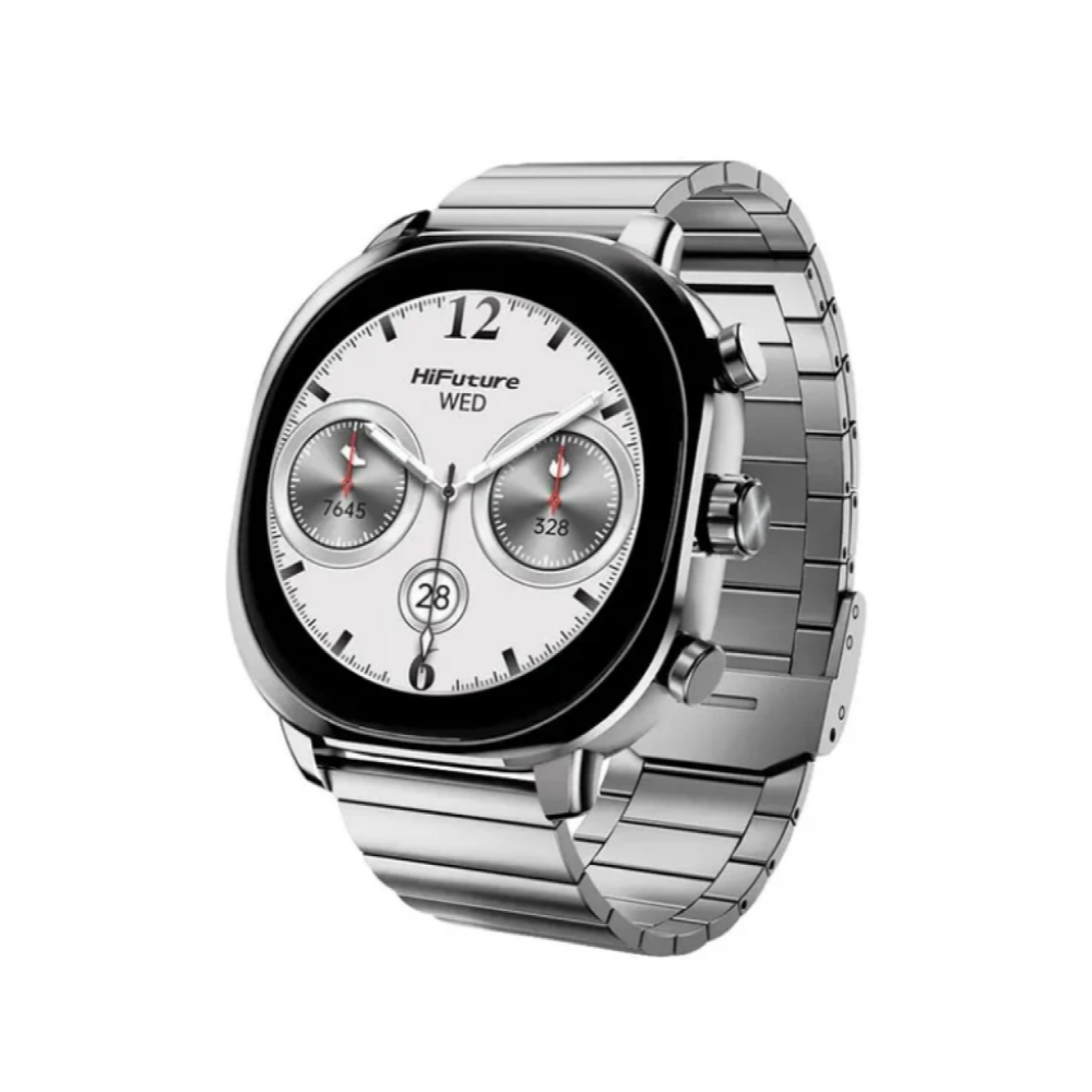 Smartwatch HiFuture AIX de Acero Inoxidable Plateado