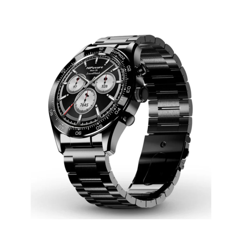 Smartwatch HiFuture Go Pro2 de acero inoxidable negro