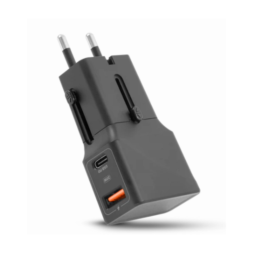Adaptador de Viaje LOGiiX World Traveler Lite Negro