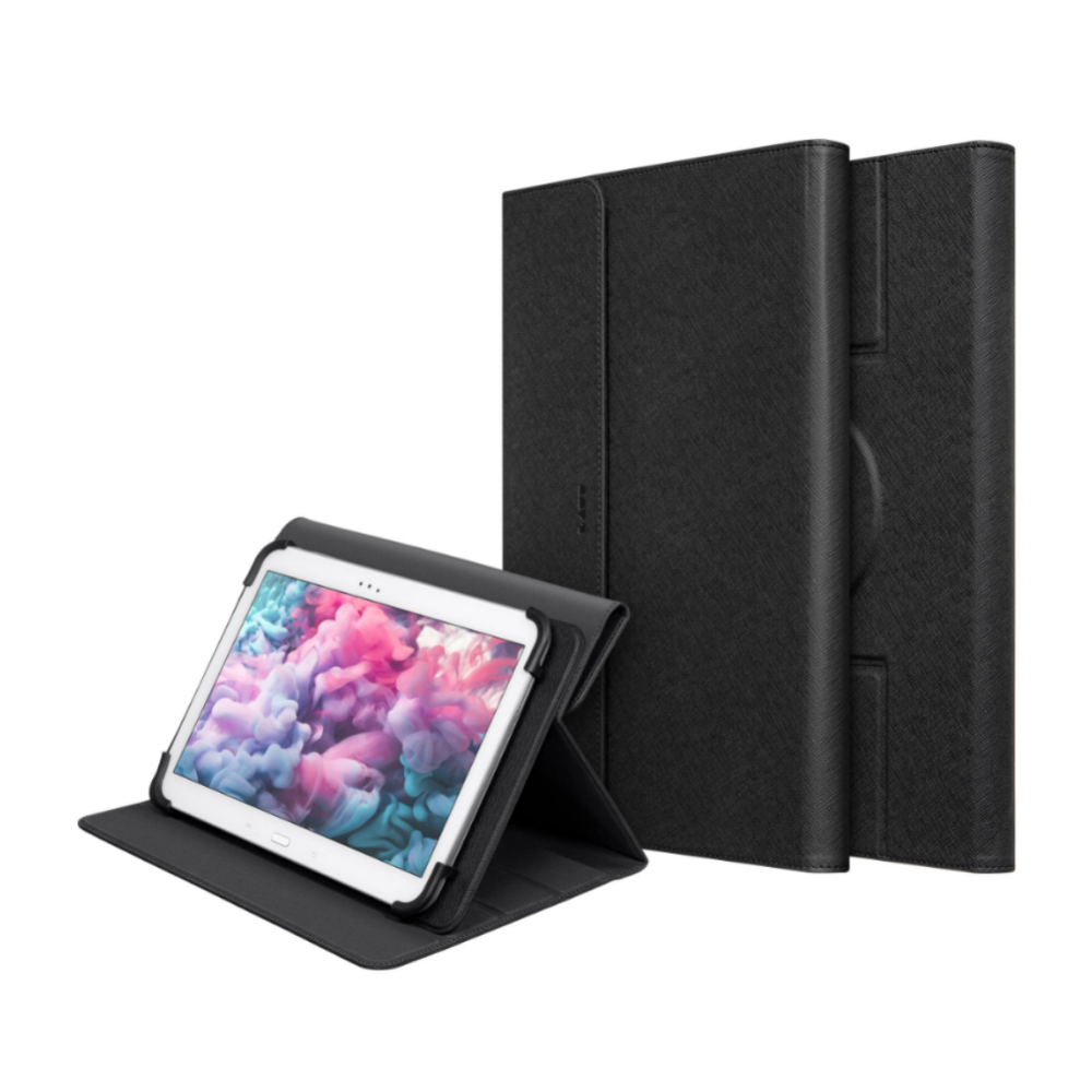 LAUT Prestige Folio Universal Mag para Tablet de 9 a 11 Pulgadas Negro