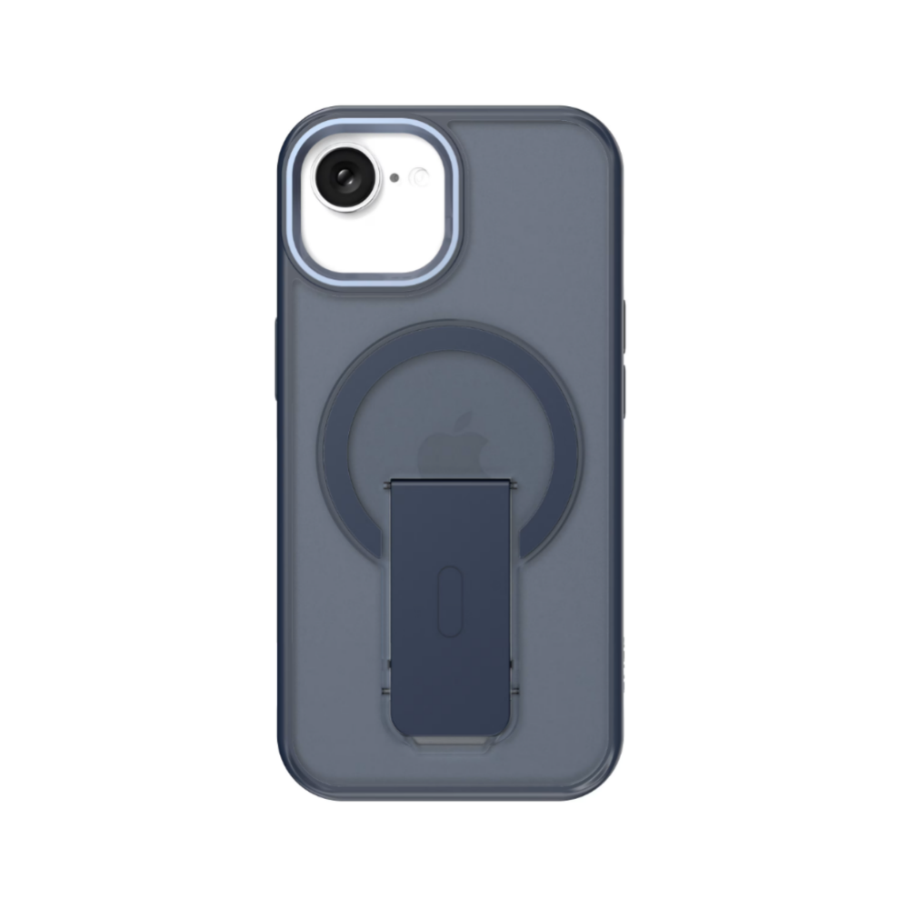 Funda Protectora Click Latch para iPhone 16e, 15, 14 y 13 Rosado y Azul