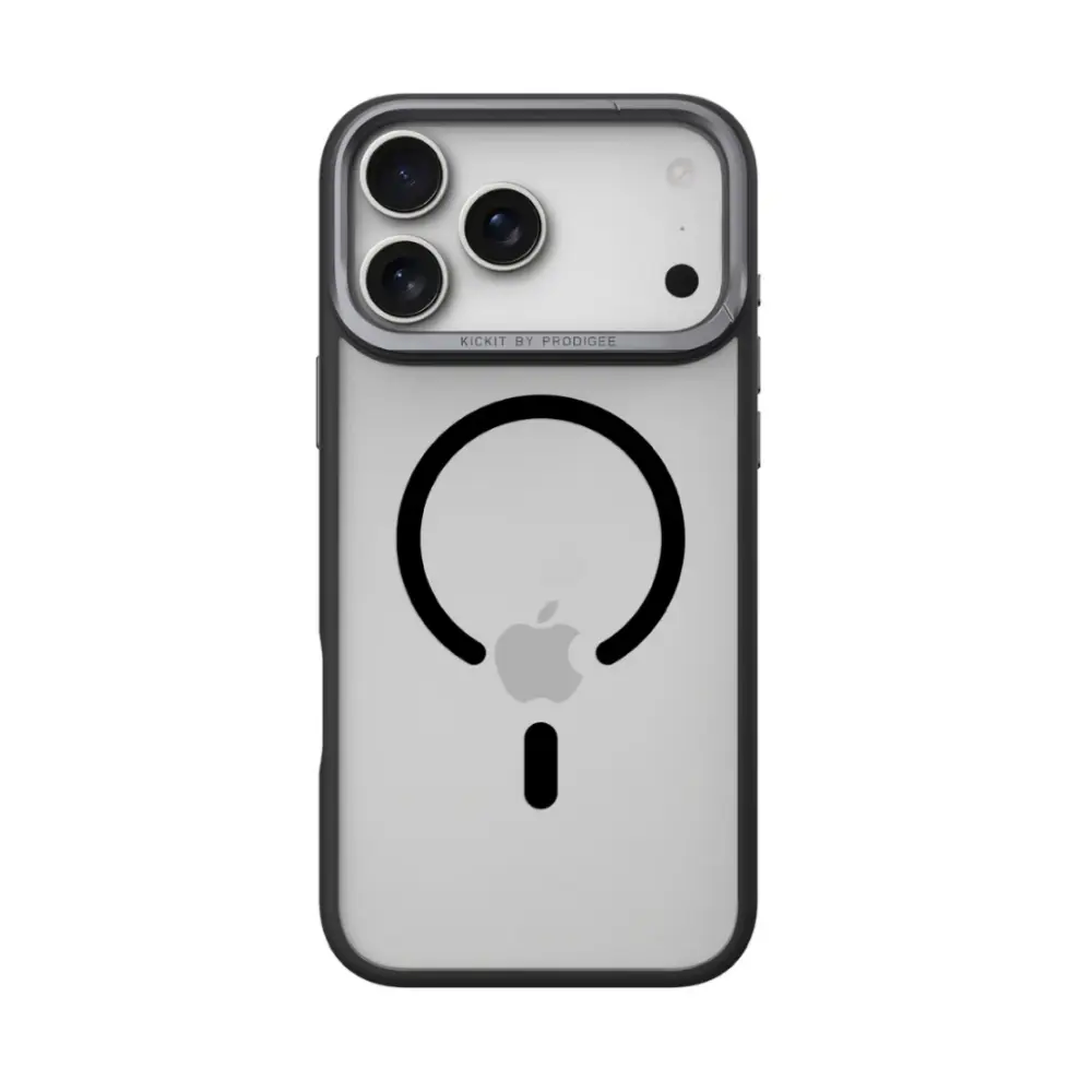 Funda Prodigee Kickit para iPhone 17 Pro Negra