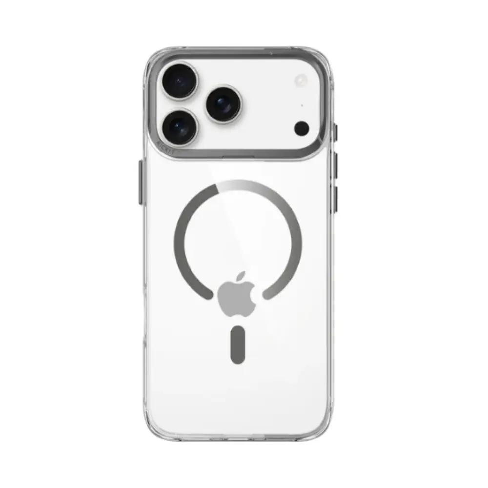 Funda Prodigee Kickit para iPhone 17 Pro Max Clear