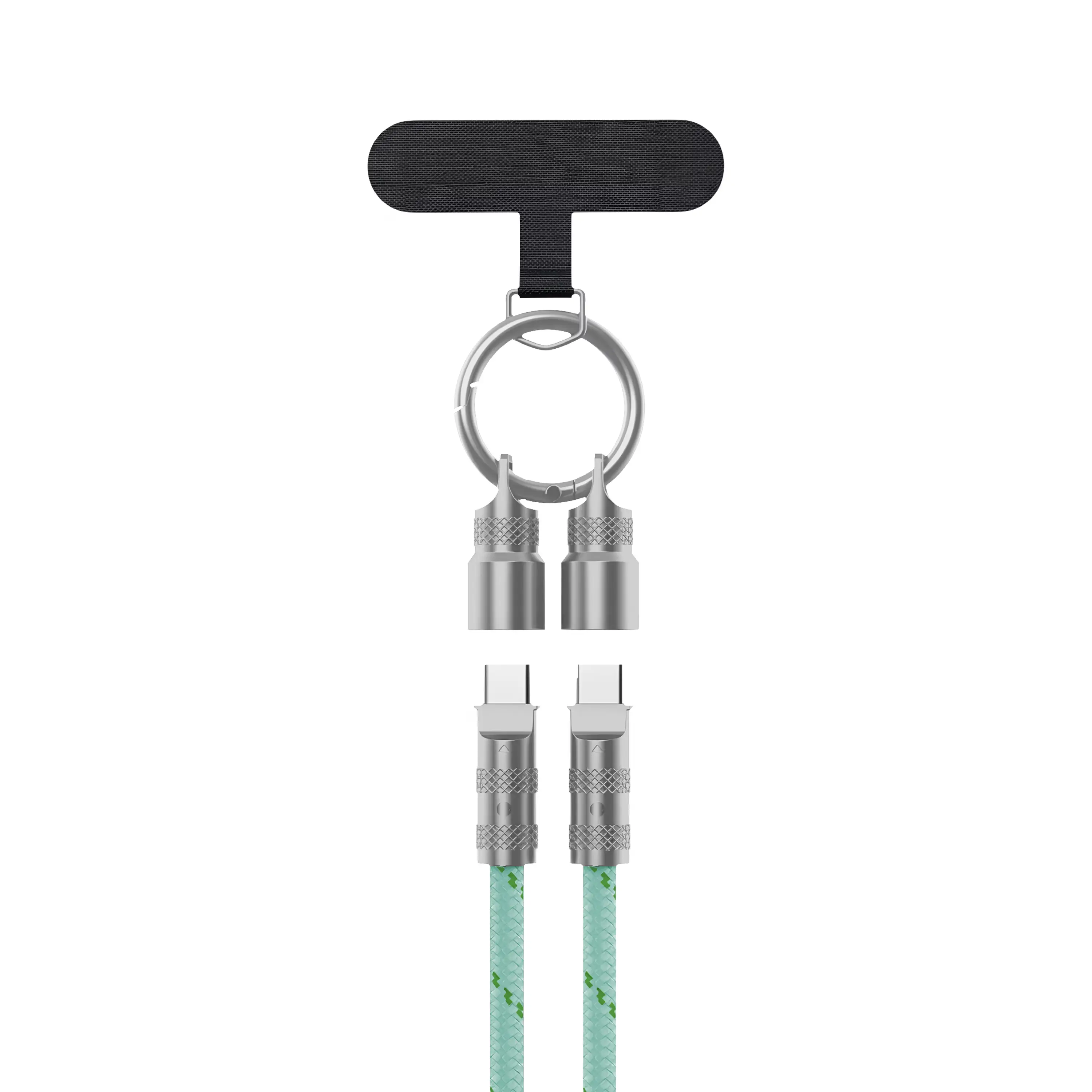 Cable USB-C Zizo Powervault Link+ Lanyard Mint