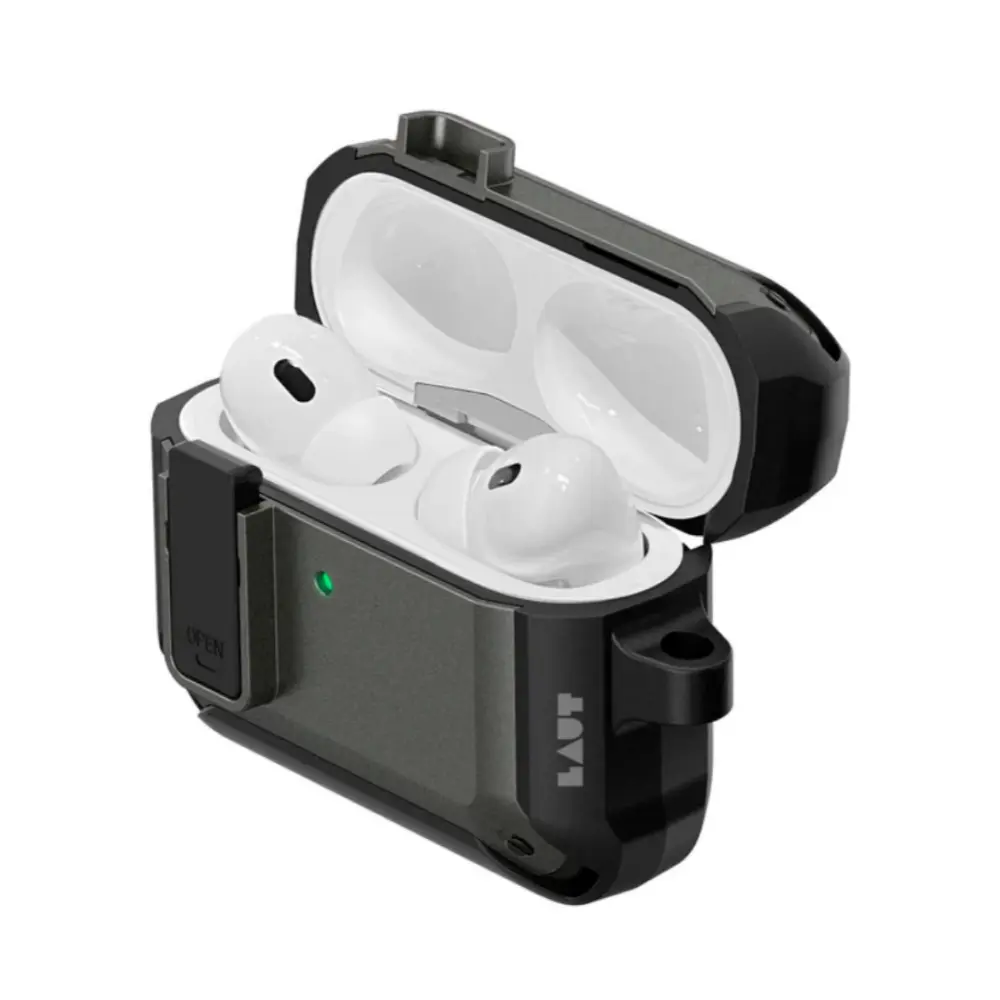 Funda LAUT Zentry para AirPods Pro 3 Negro