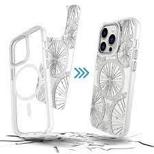 Funda Protectora Prodigee Sparkle para iPhone 14 Pro Blanco