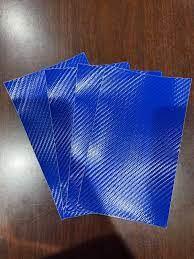 Lamina de Fibra de Carbono Azul Protection Pro Pequeña