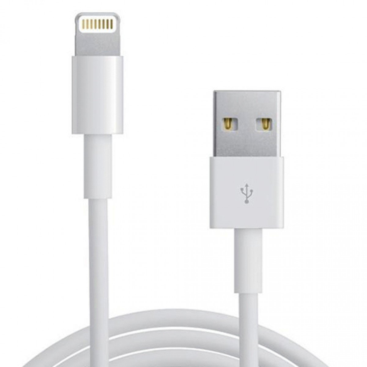 Cable Lightning a USB de 1 metro blanco