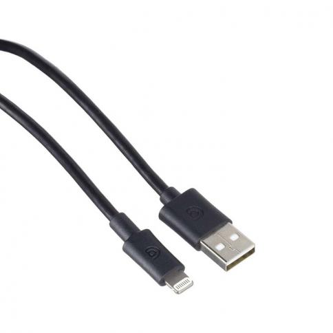 Cable de carga Lightning Griffin de 3 metros (10 pies) color negro