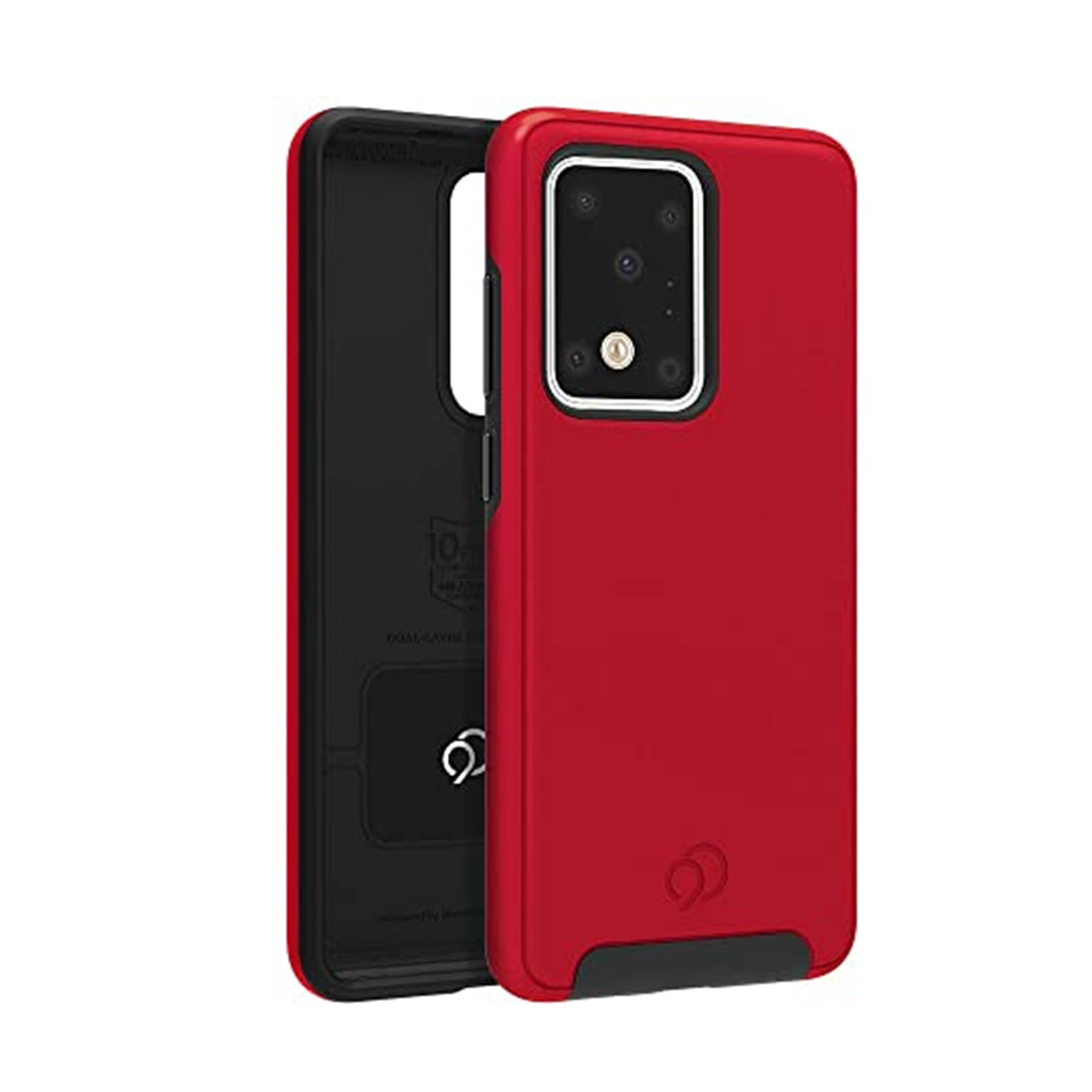 Funda Protectora Nimbus9 Cirrus2 para Samsung Galaxy S20 Ultra Rojo