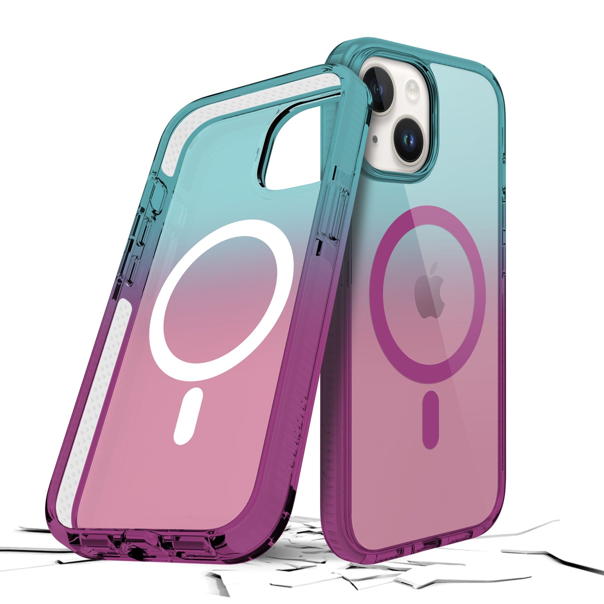 Funda Protectora Prodigee Safetee Flow para iPhone 15 Pro Space