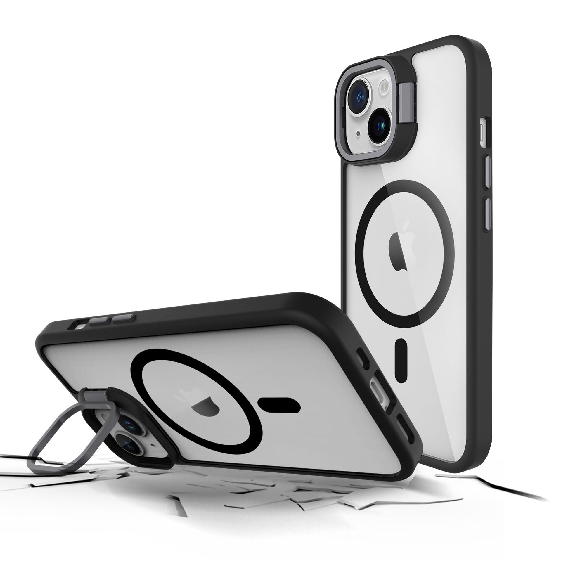 Funda Prodigee KickIt para iPhone 15 Pro Negro
