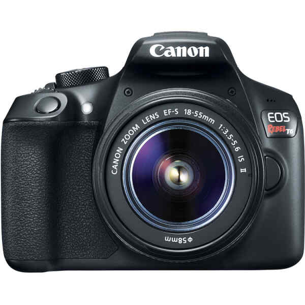 CAMARA CANON EOS REBEL T6 PREMIUM KIT LENTE 18-55MM + LENTE EF 75-300MM-0