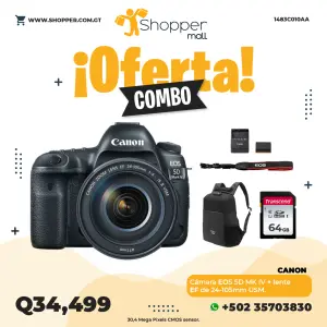 Camara EOS 5D MK IV 24-105MM L IS II USM | CANON