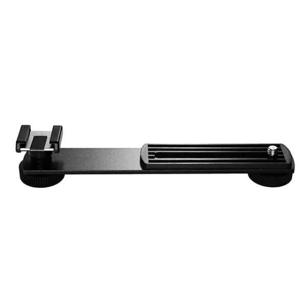 BASE EXTENSORA PARA MONTURA DOBLE EN ZAPATA DE FLASH BOYA | BY-C01 - BOYA-0