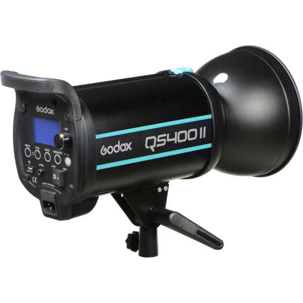 FLASH DE ESTUDIO QS400II 400W C/TRIGGER X1 GODOX-0