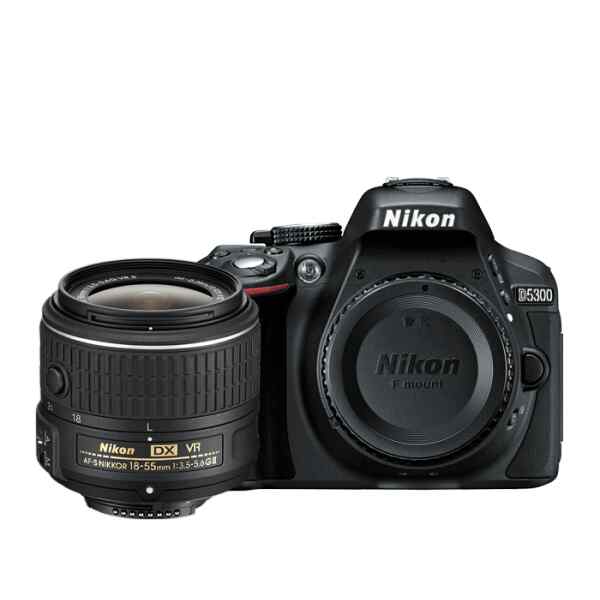 CAMARA NIKON D5300 con lente 18-55MM VR II | COMBO ESTUCHE + MEMORIA-10355