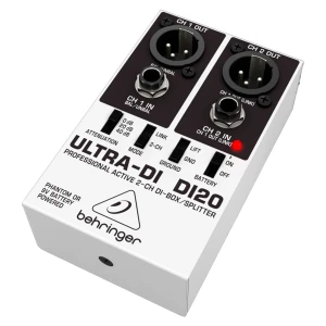Caja Directa Activa/Splitter de 2 Canales ULTRA-DI | DI20 – BEHRINGER
