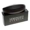 Lentes de Sol Serengeti 8672 Alessio Soft Touch Black PhD Polarizados 555nm Azul -8507