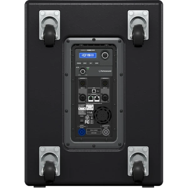 SUBWOOFER DE 3300-Watts 15" CON DSP KLARK TEKNIN TURBOSOUND IQ15B -0