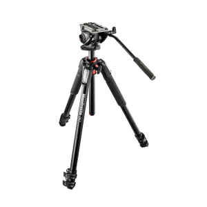 Tripode 055XPRO3  con cabeza MVH500AH | MANFROTTO