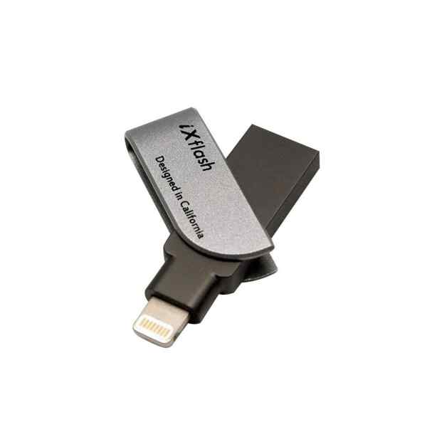 iXflash 64GB iPhone USB 3.0 Flash Drive, MFi Lightning Memory Stick Jump Drive, iOS Flash para iPhone iPad Mac PC-0