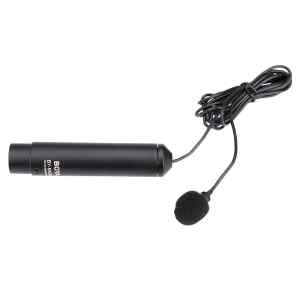 MICROFONO OMNI LAVALIER DE CONDENSADOR XLR CON CABLE  |  BY-M40D – BOYA