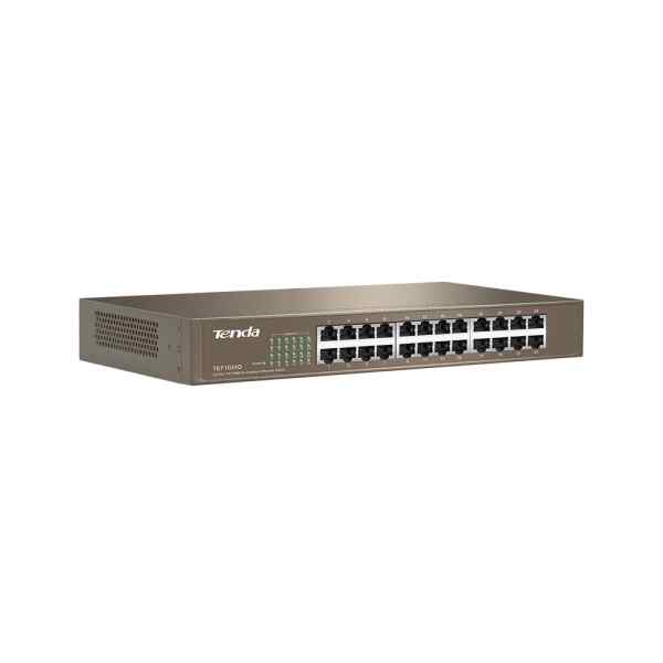 Switch de 24 puertos 10/100 Mbps Tenda TEF1024D-0