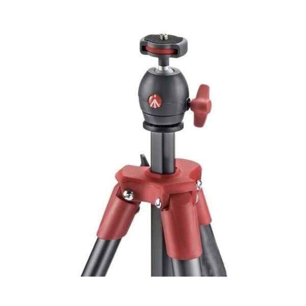 Tripode compacto y ligero ROJO | MKCOMPACTLT-RD - MANFROTTO -16053