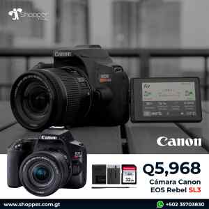 Camara EOS Rebel SL3 18-55MM F/4 IS STM | CANON