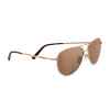 Lentes de Sol Serengeti 8315 Alghero Satin Soft Gold Polarizados Dorados-0