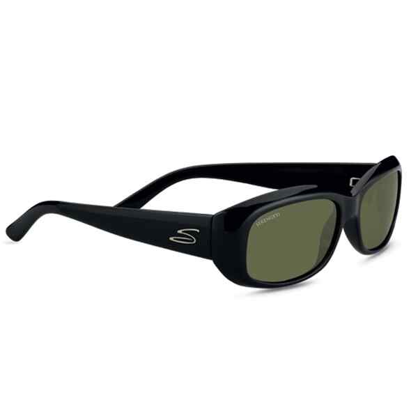 Lentes de Sol Serengeti 7364 Bianca Shiny Black Polarizado 555nm-0