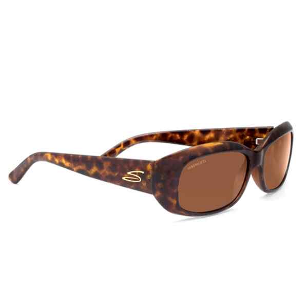 Lentes de Sol Serengeti 7367 Bianca Shiny Glitter Tortoise Polarizado -0