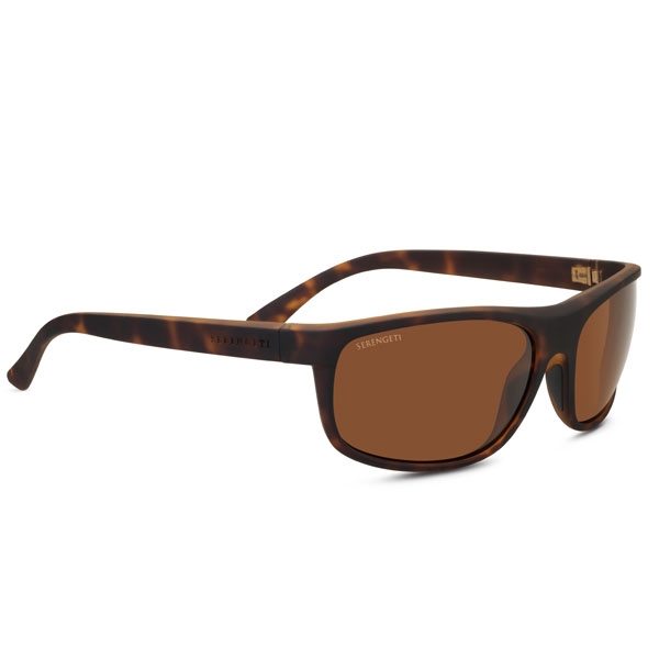 Lentes de Sol Serengeti 8674 Alessio Soft Touch Dark Tortoise Polarizados