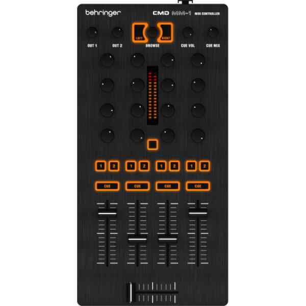 DJ CONTROLLER MIXER DE 4 CANALES, MIDI BEHRINGER CMD MM-1 -0