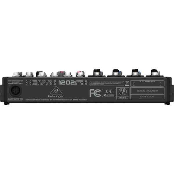 CONSOLA DE 12-ENTRADAS (4-XLR) 2-BUSES 1202FX XENYX BEHRINGER-0