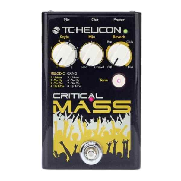 CRITICAL MASS CHOIR, REVERB & TONE PROCESADOR PARA VOCES TC HELICON-0