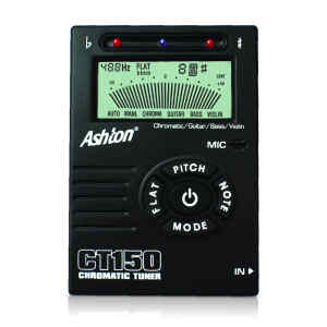 Afinador cromatico con pantalla lcd para guitarra |  CT150 – ASHTON