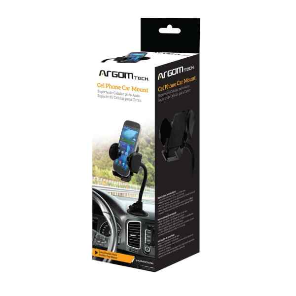 MONTURA DE CELULAR PARA CARRO LONG NECK ARG-AC-0325-0