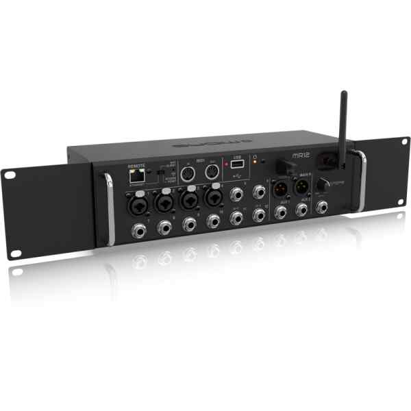 CONSOLA DIGITAL DE 12 ENTRADAS, 4 PREAMPS PROGRAMABLES, 8 LINEAS IN MR12 MIDAS-9324