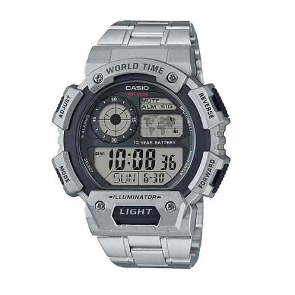 RELOJ 5-ALARMS DIGITAL CASIO AE-1400WHD-1AVD-0