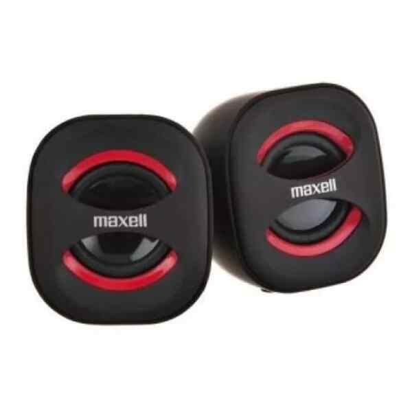 Bocina Estereo USB Micro Roja SS-120 Maxell-0
