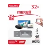 USB Solid de 32GB Gray USBS-32 Maxell-0